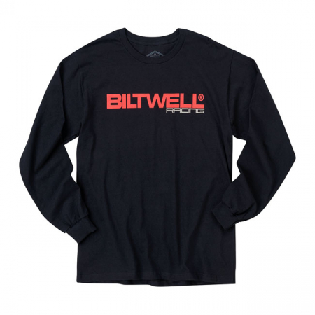 BILTWELL SPARE PARTS LONGSLEEVE T-SHIRT BLACK