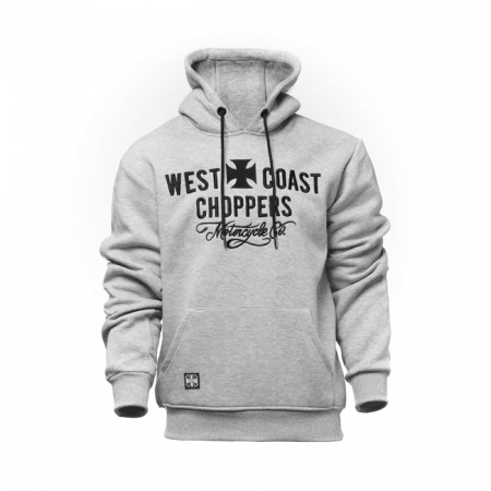 WCC MOTORCYCLE CO. HOODIE GREY