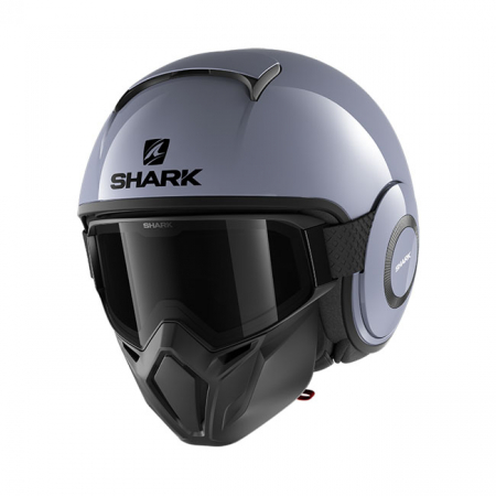 SHARK STREET DRAK HELMET GLOSS GRAPHITE GREY