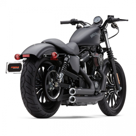 COBRA SPEEDSTER SHORTS RPT EXHAUST. BLACK