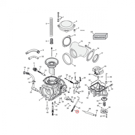 SPRING, ACCELERATOR PUMP ROD. KEIHIN CV