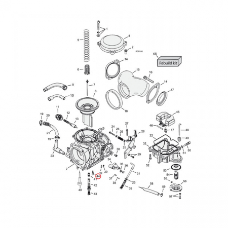 CVP, SLOW JET CV CARB .42