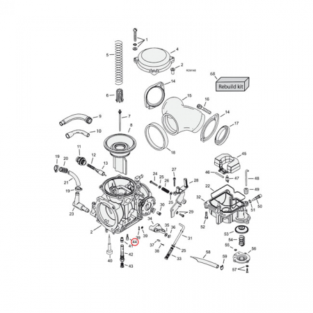 CVP, SLOW JET CV CARB .44