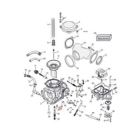 CVP, SLOW JET CV CARB .45