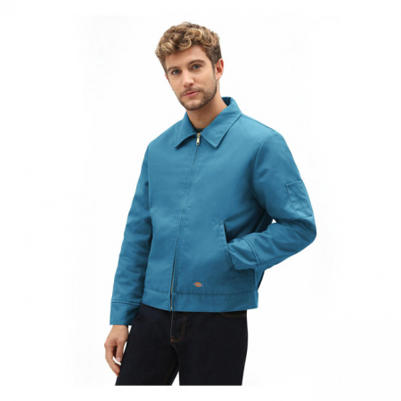 DICKIES LINED EISENHOWER JACKET CORAL BLUE