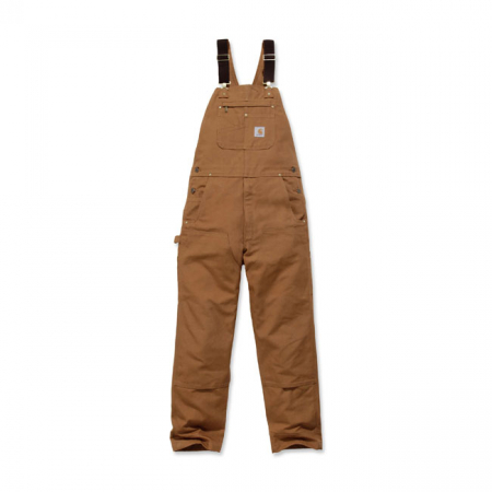 CARHARTT RELAXED FIT DUCK BIB OVERALL CARHARTTÂ®BROWN