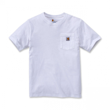 CARHARTT WORKWEAR POCKET T-SHIRT WHITE