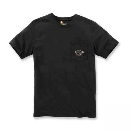 CARHARTT MADDOCK STRONG T-SHIRT BLACK