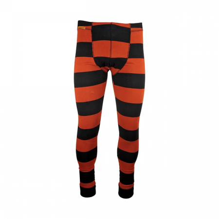 ROEG LONG JOHN STRIPED PANT BLACK/ORANGE