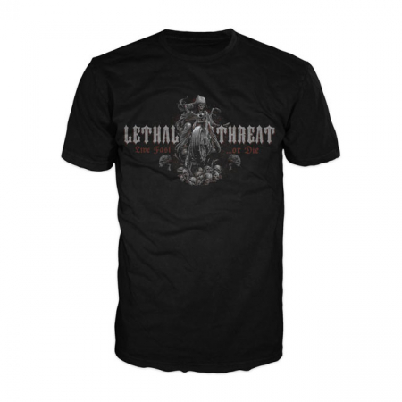 LT LIVE FAST OR DIE T-SHIRT BLACK