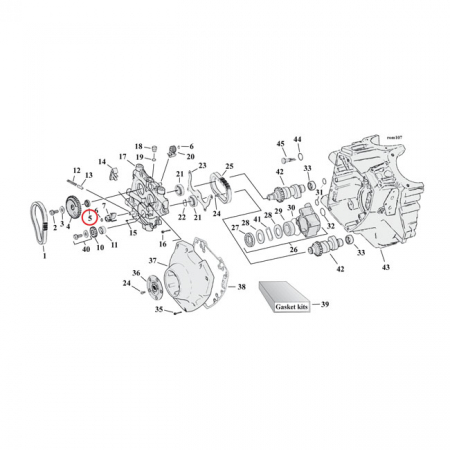 SPACER, CAM DRIVE GEAR .327"