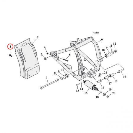 FLANGED SCREW