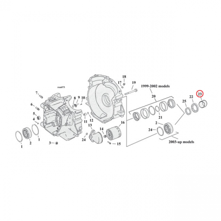 SPACER, SPROCKER SHAFT