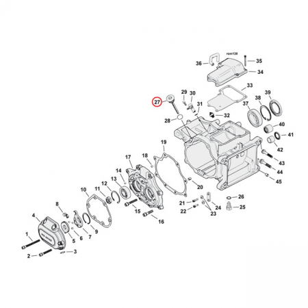 OIL FILL PLUG, TRANSM.