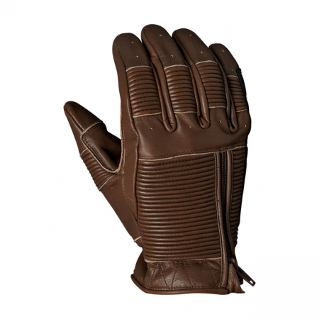 ROLAND SANDS BRONZO LEATHER GLOVES TOBACCO