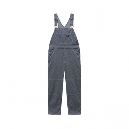 DICKIES ORONOCO BIB OVERALL HICKORY STRIPE