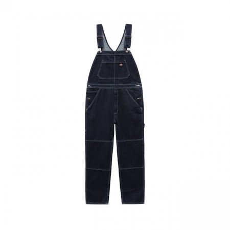 DICKIES ORONOCO BIB OVERALL RINSED BLUE