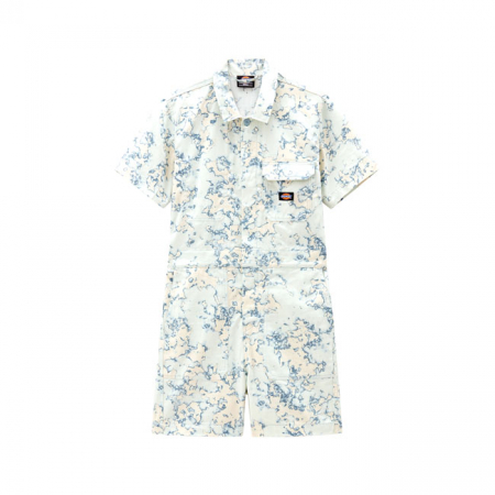 DICKIES SUNBURG LADIES SHORTALL FOG BLUE