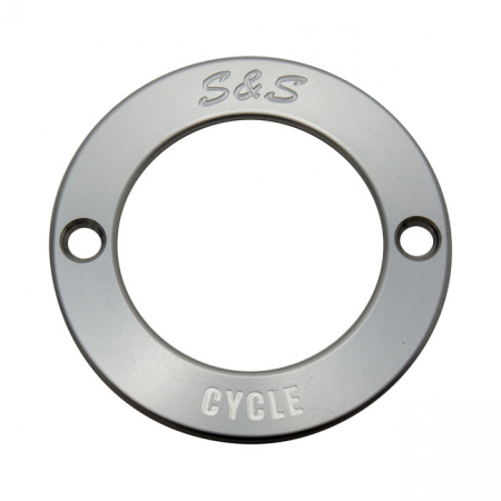 S&S, 'AIR STINGER STEALTH' TRIM RING ONLY. CLEAR ANODIZED