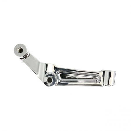 PM, RADIAL MOUNT CALIPER BRACKET. CHROME, LEFT FRONT