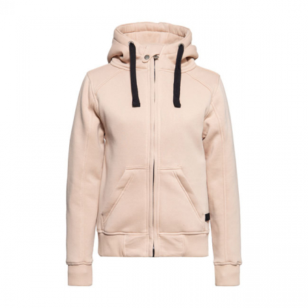 QUEEN KEROSIN QK HEART BLANKO HOODIE BEIGE