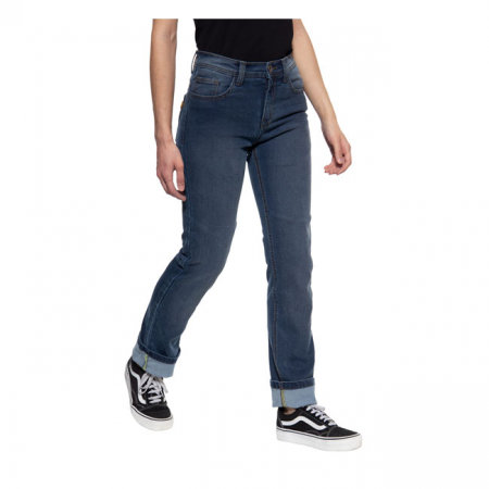 QUEEN KEROSIN MOTOGEAR JEANS LIGHT BLUE