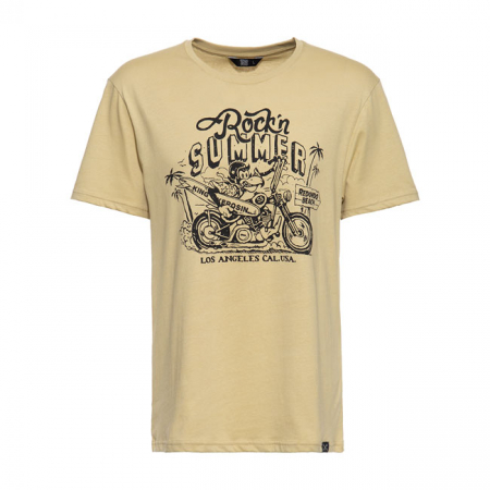 KING KEROSIN ROCK''N SUMMER T-SHIRT PALE OLIVE