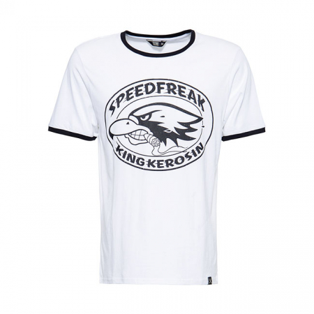 KING KEROSIN SPEEDFREAK T-SHIRT WHITE