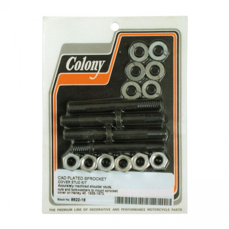 COLONY SPROCKET COVER STUD KIT