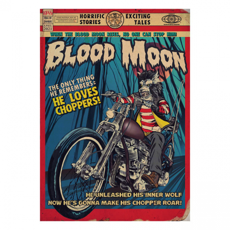 13 1/2 BLOODMOON PRINT POSTER A1