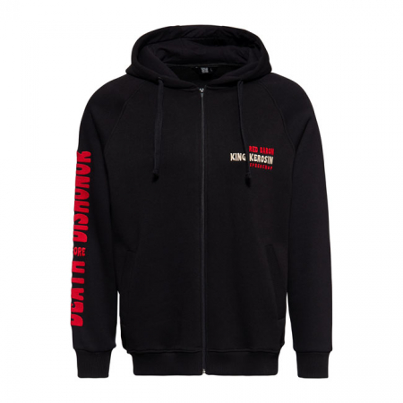 KING KEROSIN RED BARON HOODIE BLACK