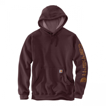 CARHARTT SLEEVE LOGO HOODIE PORT