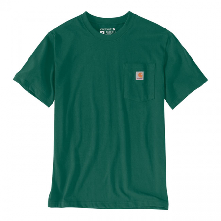 CARHARTT WORKWEAR POCKET T-SHIRT NORTH WOODS HEATHER