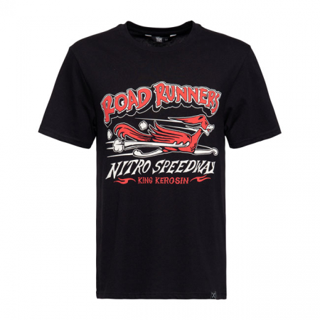 KING KEROSIN ROADRUNNER T-SHIRT BLACK