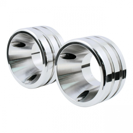 HH GROOVED BILLET ENDCAP SET