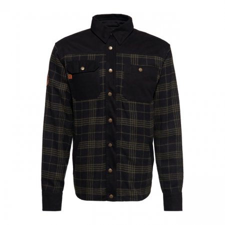 KING KEROSIN BLANKO ADVENTURE GEAR SHIRT BLACK/OLIVE