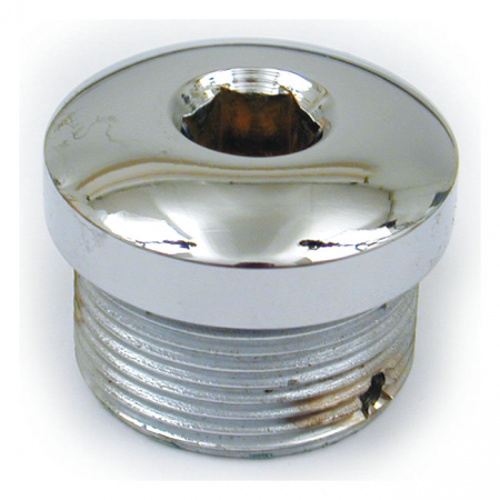 XL CLUTCH ADJ. PLUG, ALLEN. CHROME