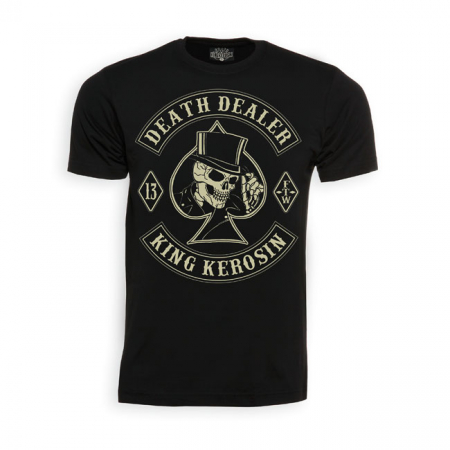 KING KEROSIN DEATH DEALER T-SHIRT BLACK