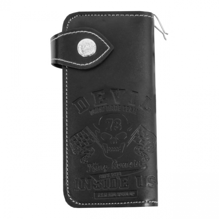 LEATHER WALLET, DEVIL DRAG RACE TEAM