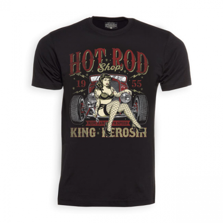 KING KEROSIN HOT ROD SHOP 1955 T-SHIRT