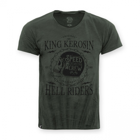 KING KEROSIN SPEED DEMONS CREW T-SHIRT