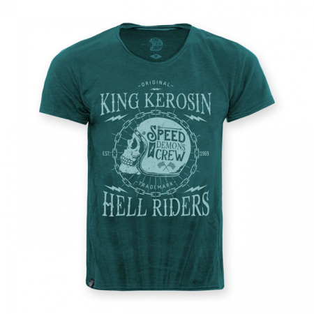 KING KEROSIN SPEED DEMONS CREW T-SHIRT