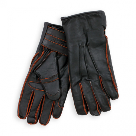 KING KEROSIN LEATHER GLOVES BLACK