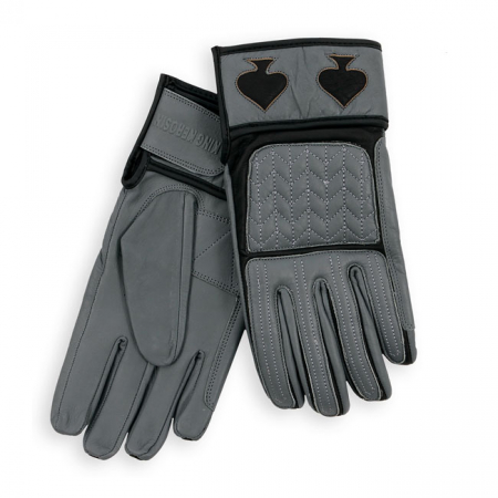 KING KEROSIN LEATHER GLOVES STONE