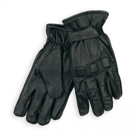 KING KEROSIN LEATHER GLOVES BLACK