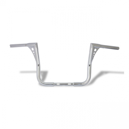 BAGGER 1-1/4" HANDLEBAR 12" HIGH CHROME