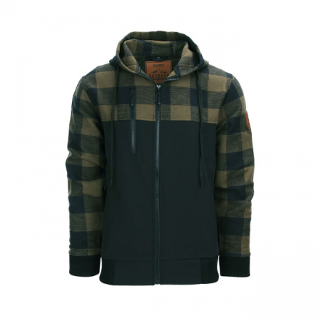 LUMBERSHELL JACKET BLACK/OLIVE