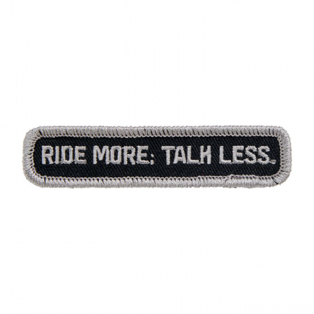 BILTWELL TALK LESS PATCH 3,5" BLACK/GREY