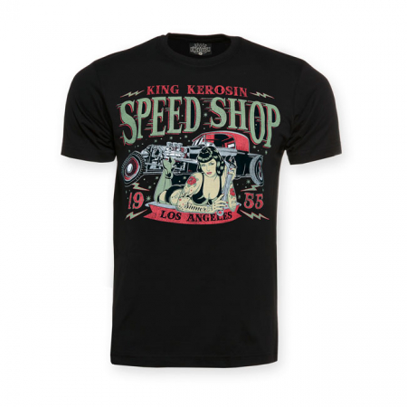 KING KEROSIN SPEED SHOP LA T-SHIRT