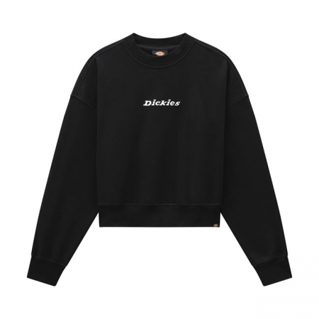 DICKIES LORETTO BOXY SWEATSHIRT BLACK